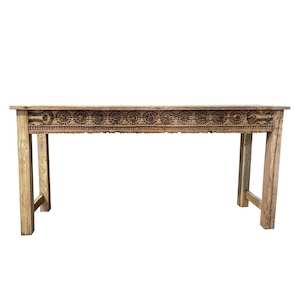 Internet only: Imperial Hand Carved Console Table