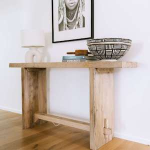 Yashar Rustic Console Table