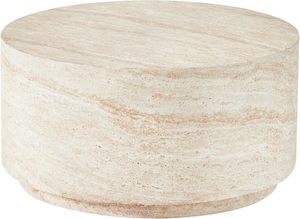 Lulu Travertine Look Coffee Table