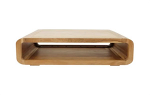 Noah Ovel coffee Table - Natural