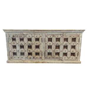 Internet only: Ezri Hand Carved 4 Door Sideboard 2230