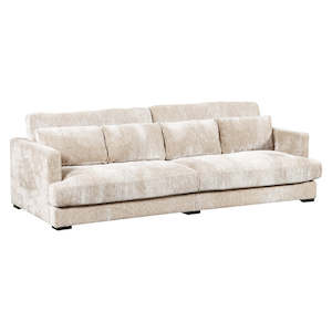 Internet only: Bridgerton 3 Seat Sofa - Ivory