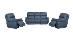 Austin Electric Recliner Lounge Suite - 3+1+1