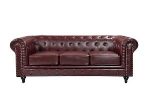 Arthur Chesterfield 3 Seater Sofa