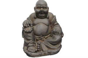 Internet only: Sitting Buddha Statue - 49Cm