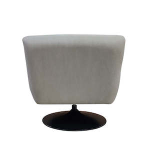 Phantom Swivel Club Chair - Toffee Canvas