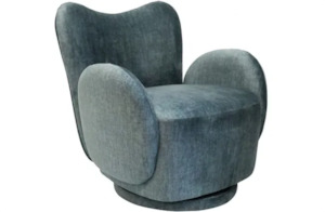 Internet only: Mary Swivel Chair - Pacific