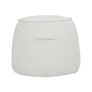 Capri Pouf / Stool - lvory