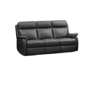 Roberto 3 Seater Leather Recliner Sofa