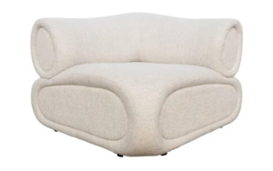 Internet only: Boston Corner Sectional Sofa - Oatmeal