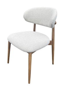 Oscar Dining Chair - Linen Fabric