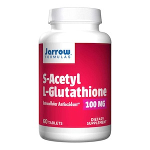 Products: S-Acetyl L-Glutathione 100mg by Jarrow Formulas Return2Health NZ