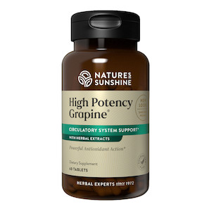 Products: Grapine High Potency by Nature's Sunshine Return2Health NZ