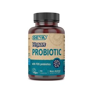 Vegan Probiotic with FOS Prebiotics by Deva Nutrition Return2Health NZ