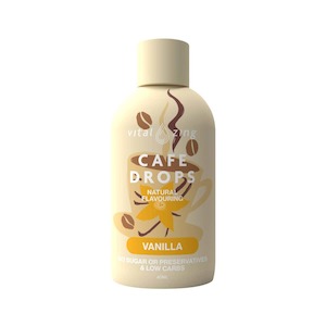 Vital Zing Cafe Drops Vanilla by Vital Zing Return2Health NZ