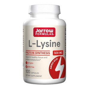 L-Lysine 500mg by Jarrow Formulas Return2Health NZ