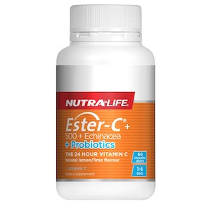 Nutra-Life Ester C with Echinacea Chewables 60 tablets - Online Health