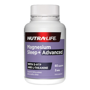 Magnesium Sleep + Advanced With 5-HTP & L-Theanine 60 capsules - Online Health