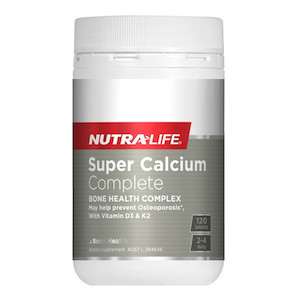 NutraLife Super Calcium Complete 120 Tablets - Online Health