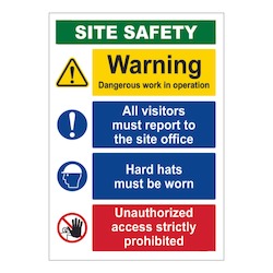 Ppe Signs: Site Safety PPE