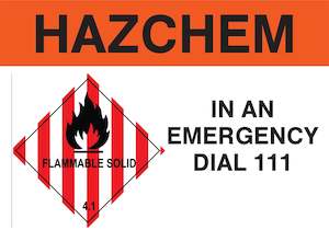 Hazchem: Hazchem Flammable Solid