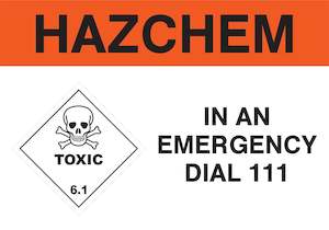 Hazchem Toxic 6.1