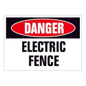 Danger Electric Fence