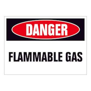 Danger Flammable Gas