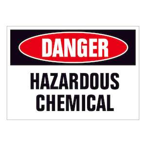 Danger Hazardous Chemical