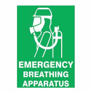 Emergency Signs: Emergency Breathing Apparatus