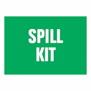 Emergency Signs: Spill Kit