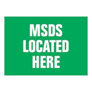 MSDS Located Here