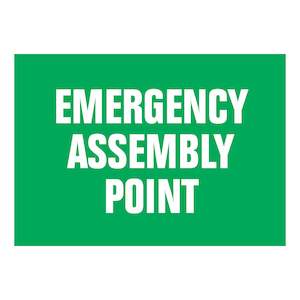 Emergency Signs: Emergency Assembly Point