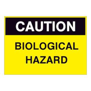 Caution Signs: Caution Biological Hazard Sign