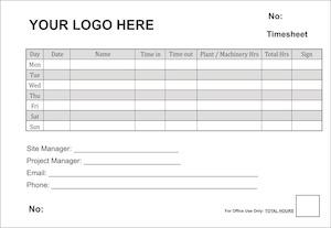 Timesheet Book