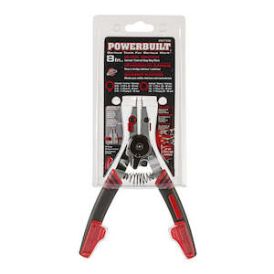 Powerbuilt 200mm/8" Quick Switch Internal/External Snap Ring Pliers