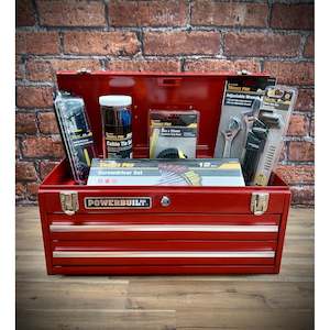 Powerbuilt Portable Toolbox with FREE Tool Bundle