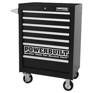 Internet only: Powerbuilt 7 Drawer Roller Cabinet - Racing Series