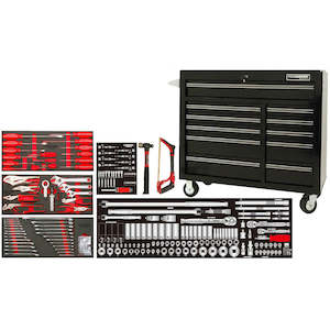 Internet only: Powerbuilt 253pc 41" Roller Cabinet & Assorted Tools