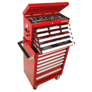 Powerbuilt 294pc Tool Chest, Roller Cabinet & Assorted Tools