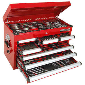 Internet only: 248PC TOOL CHEST & TOOLS - RED SERIES