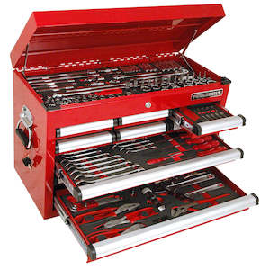 Internet only: 189PC APPRENTICE TOOL CHEST & TOOLS - RED SERIES