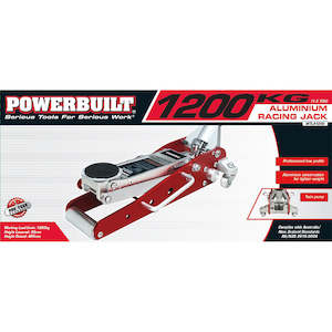 Powerbuilt 1.3 Ton / 1200kg Low Profile Aluminium Racing Jack