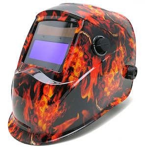 Welding Helmet 2 SENSOR - FIRE PIT-True Color