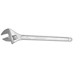 Internet only: Powerbuilt 610mm/24 Adjustable Wrench