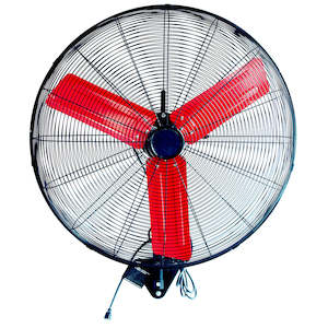 Powerbuilt 76cm High Velocity Wall Mount Oscillating Fan