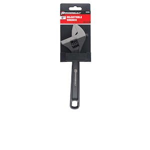 Powerbuilt 200mm/8" Adjustable Wrench - Black Finish