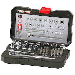 Internet only: Powerbuilt 1/4" Dr 30pc Metric Socket Set