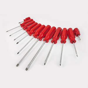 12pc Powerbuilt Maxi-Grip Screwdriver Set