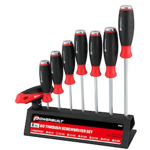 Internet only: 8PC GO THROUGH SCREWDRIVER SET